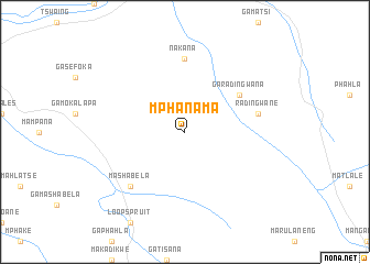 map of Mphanama