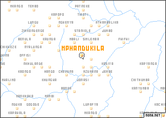 map of Mphandukila
