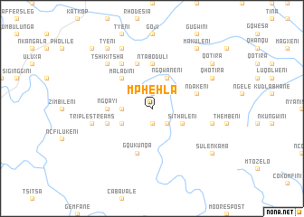 map of Mphehla