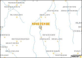 map of Mpherembe