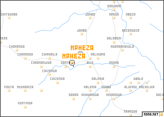 map of Mpheza