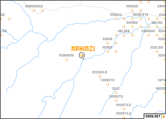 map of Mphinzi