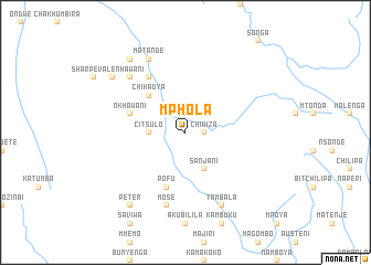 map of Mphola