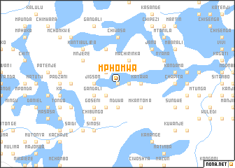 map of Mphomwa