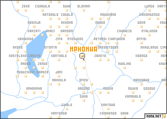 map of Mphomwa