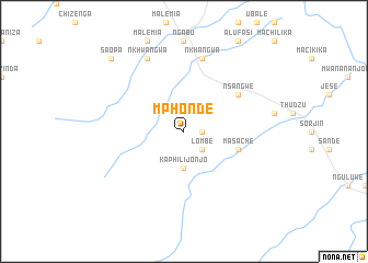 map of Mphonde