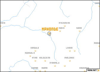 map of Mphonde