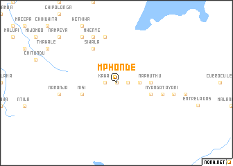 map of Mphonde