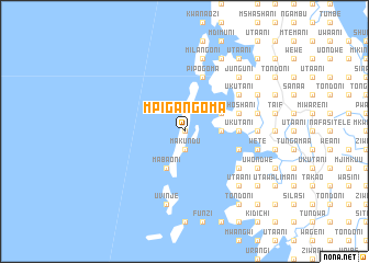 map of Mpigangoma