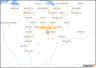 map of Mpikala