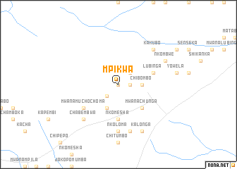 map of Mpikwa