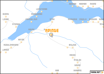 map of Mpindé