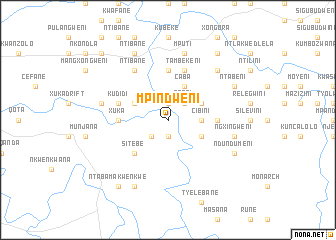 map of Mpindweni