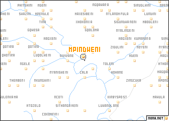 map of Mpindweni