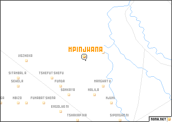 map of Mpinjwana