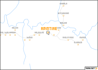 map of Mpintimé