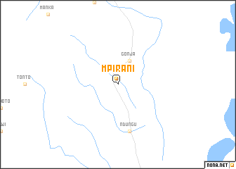 map of Mpirani