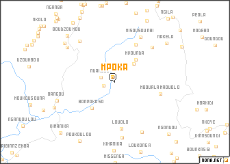 map of Mpoka