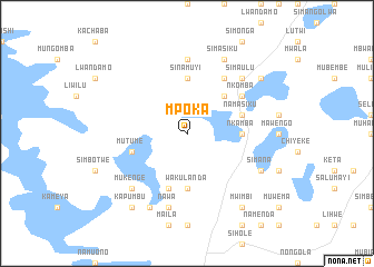 map of Mpoka