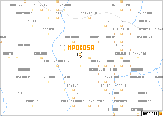 map of Mpokosa