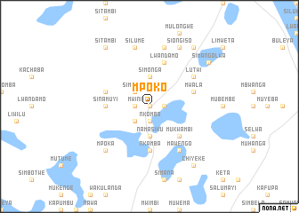 map of Mpoko