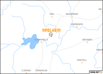 map of Mpolweni