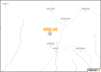 map of Mpolwe