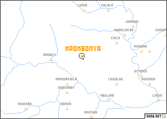 map of Mpombonya