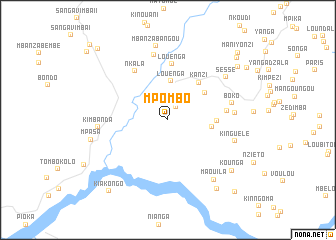 map of Mpombo