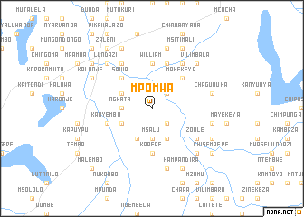 map of Mpomwa