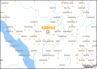 map of Mponde