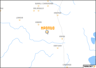 map of Mpondo