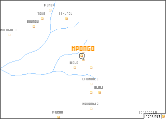 map of Mpongo