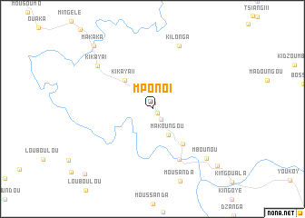 map of Mpono I