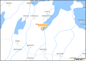 map of Mporo