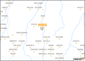 map of Mposi
