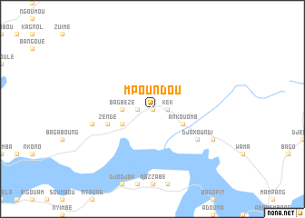 map of Mpoundou