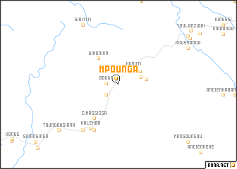 map of Mpounga