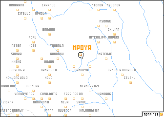 map of Mpoya