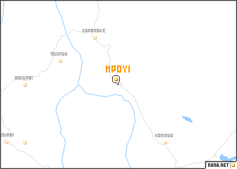 map of Mpoyi