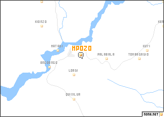 map of Mpozo