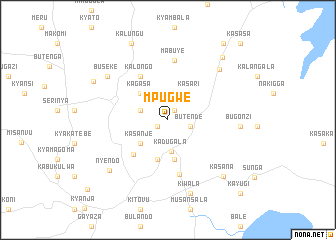 map of Mpugwe