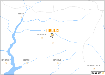 map of Mpula