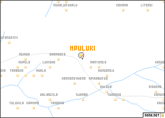 map of Mpuluki