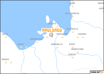 map of Mpulungu