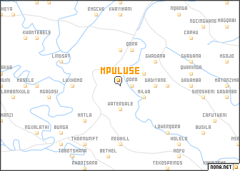 map of Mpuluse