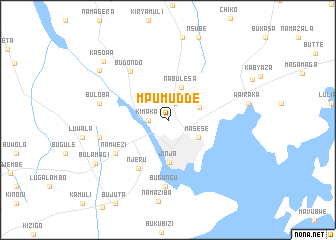 map of Mpumudde