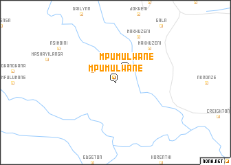 map of Mpumulwane