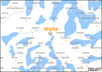 map of Mpunda