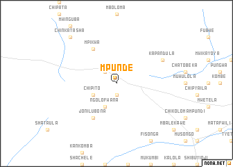 map of Mpunde